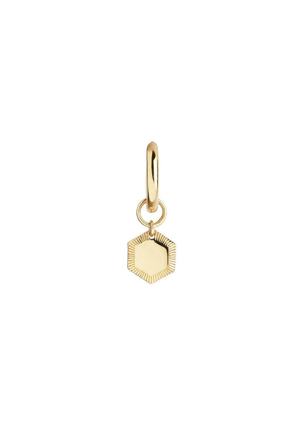 Ravello Huggie - Goldplated-Jewellery-Maria Black-Butler Loftet
