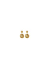 Reef Earrings length 18 mm - Goldplated