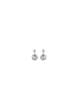 Reef Earrings length 18 mm - Silver