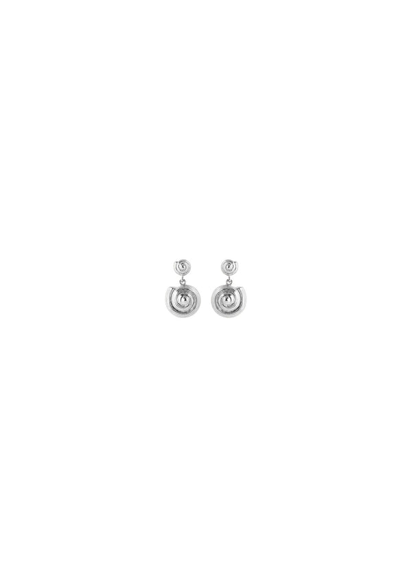 Reef Earrings length 18 mm - Silver