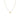 Reflection Heart Necklace - Gold-Plated Silver