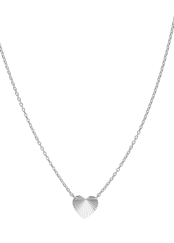Reflection Heart Necklace - Sterling Silver-Jewellery-Jane Kønig-Butler Loftet