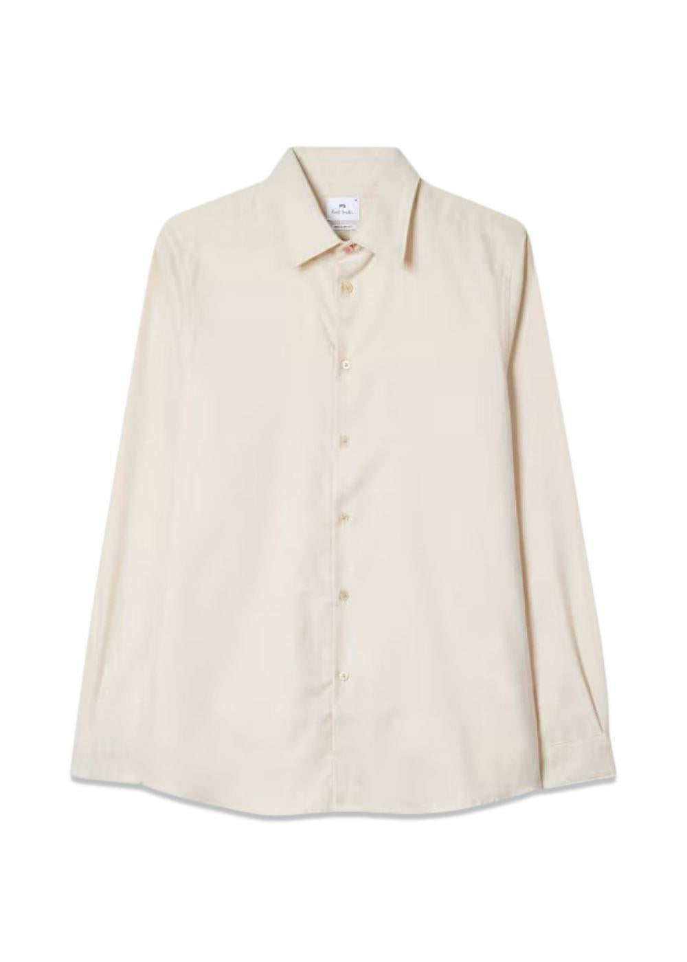 Regular Fit Shirt - Beige-Shirts-Paul Smith - PS-Butler Loftet