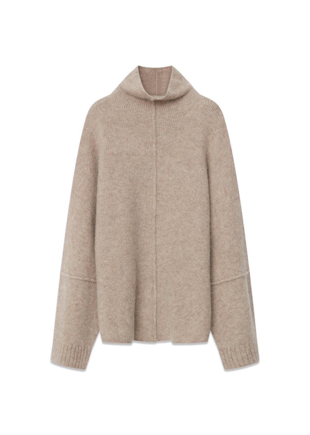 DAY Birger et Mikkelsens Ricky - Winter Wool - Beige Melange. Køb strik her.