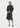 Rima Slim Pinstripe Shorts - Dark Navy-Shorts-Neo Noir-Butler Loftet
