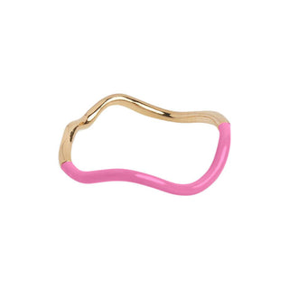 ENAMEL Copenhagens Ring, Sway - Pink. Køb ringe her.