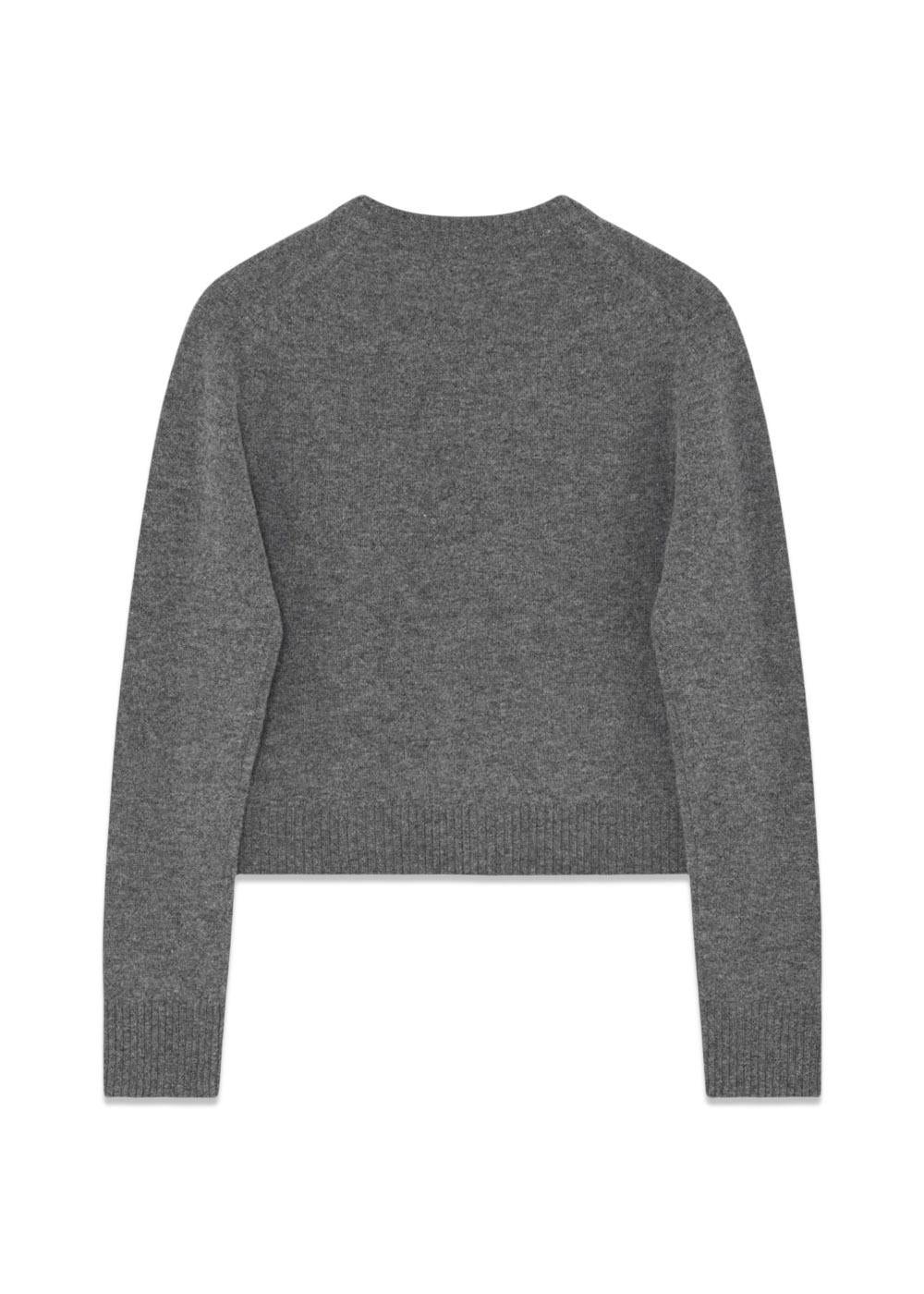 Riot - Medium Soft Wool - Medium Grey Melange-Knitwear-DAY Birger et Mikkelsen-Butler Loftet