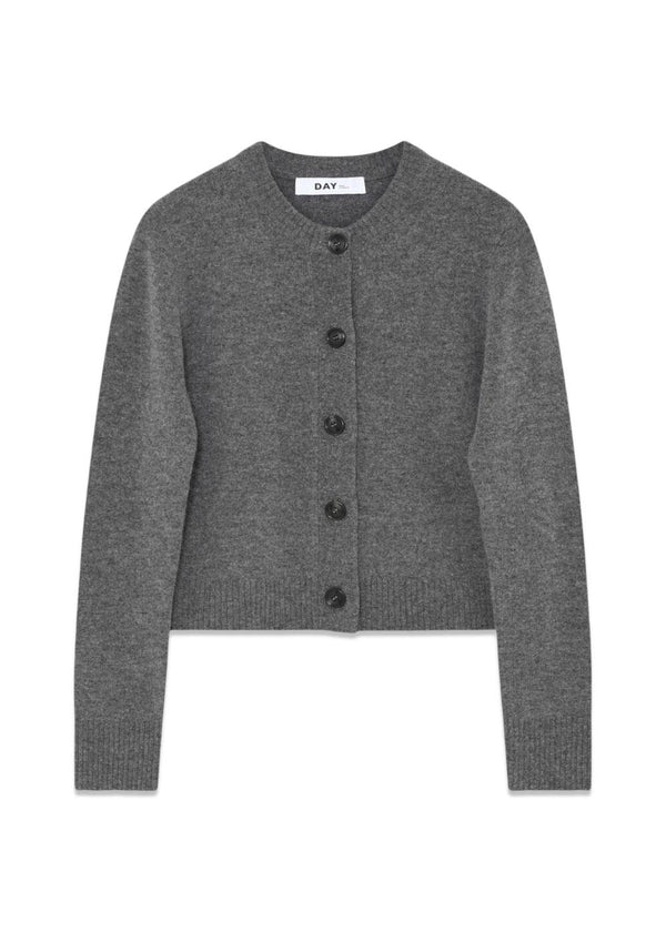 Riot - Medium Soft Wool - Medium Grey Melange-Knitwear-DAY Birger et Mikkelsen-Butler Loftet