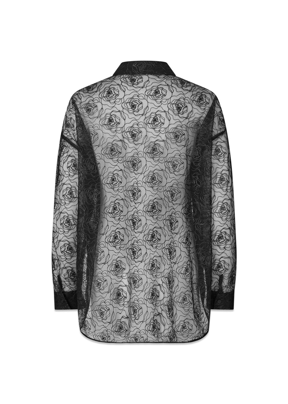 Roccomd long shirt - Black-Shirts-Modström-Butler Loftet