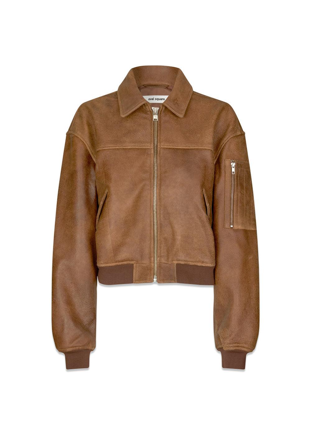Rocky Leather Bomber - Used Brown