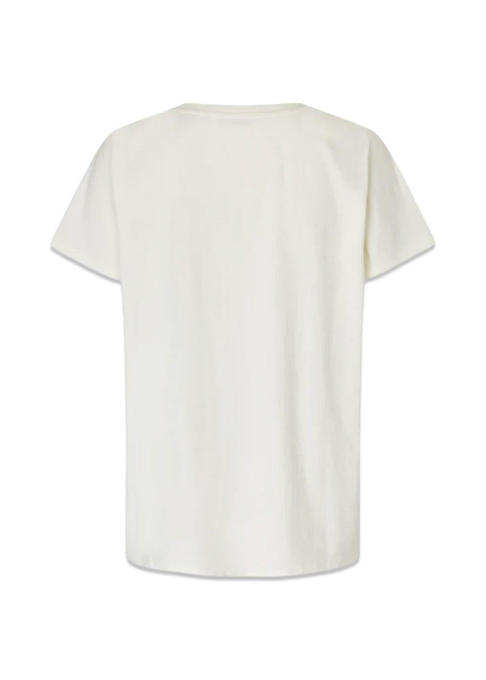RomaLL Tee SS - White-T-shirts-Lollys Laundry-Butler Loftet