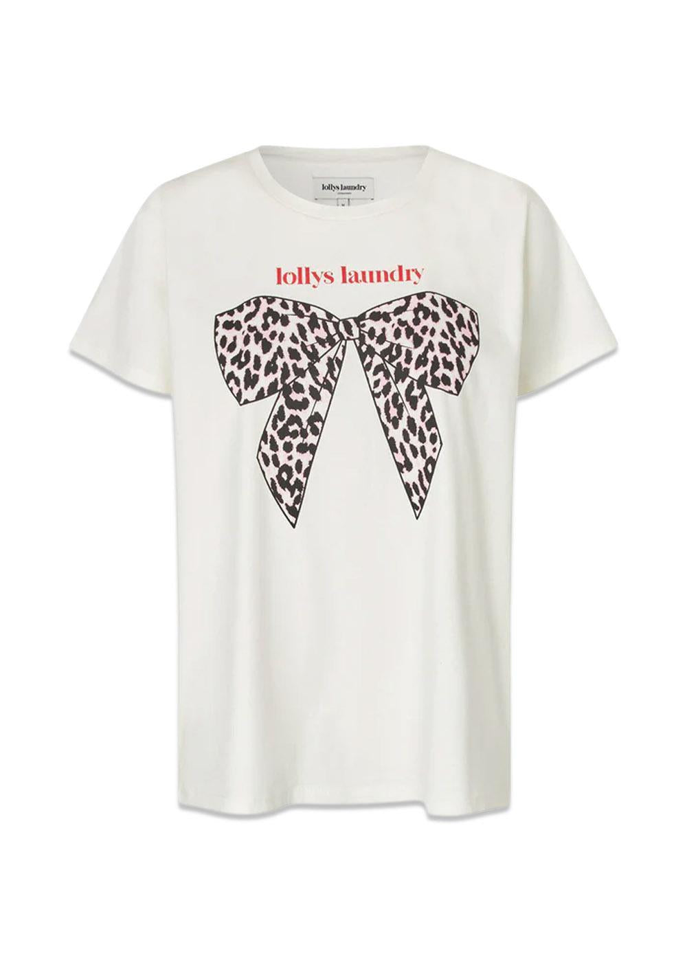 RomaLL Tee SS - White-T-shirts-Lollys Laundry-Butler Loftet