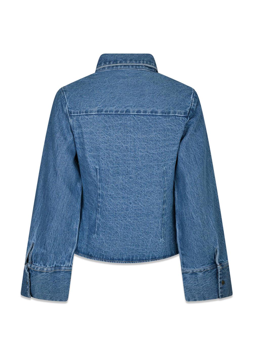 Rosa D Shirt - Vintage Blue-Blouses-Neo Noir-Butler Loftet
