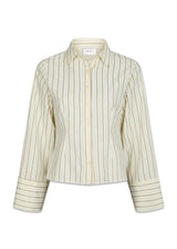 Rosa Solid Shirt - Sand-Shirts-Neo Noir-Butler Loftet