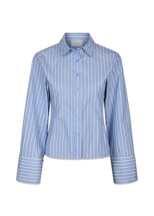 Rosa Stripe Shirt - Blue