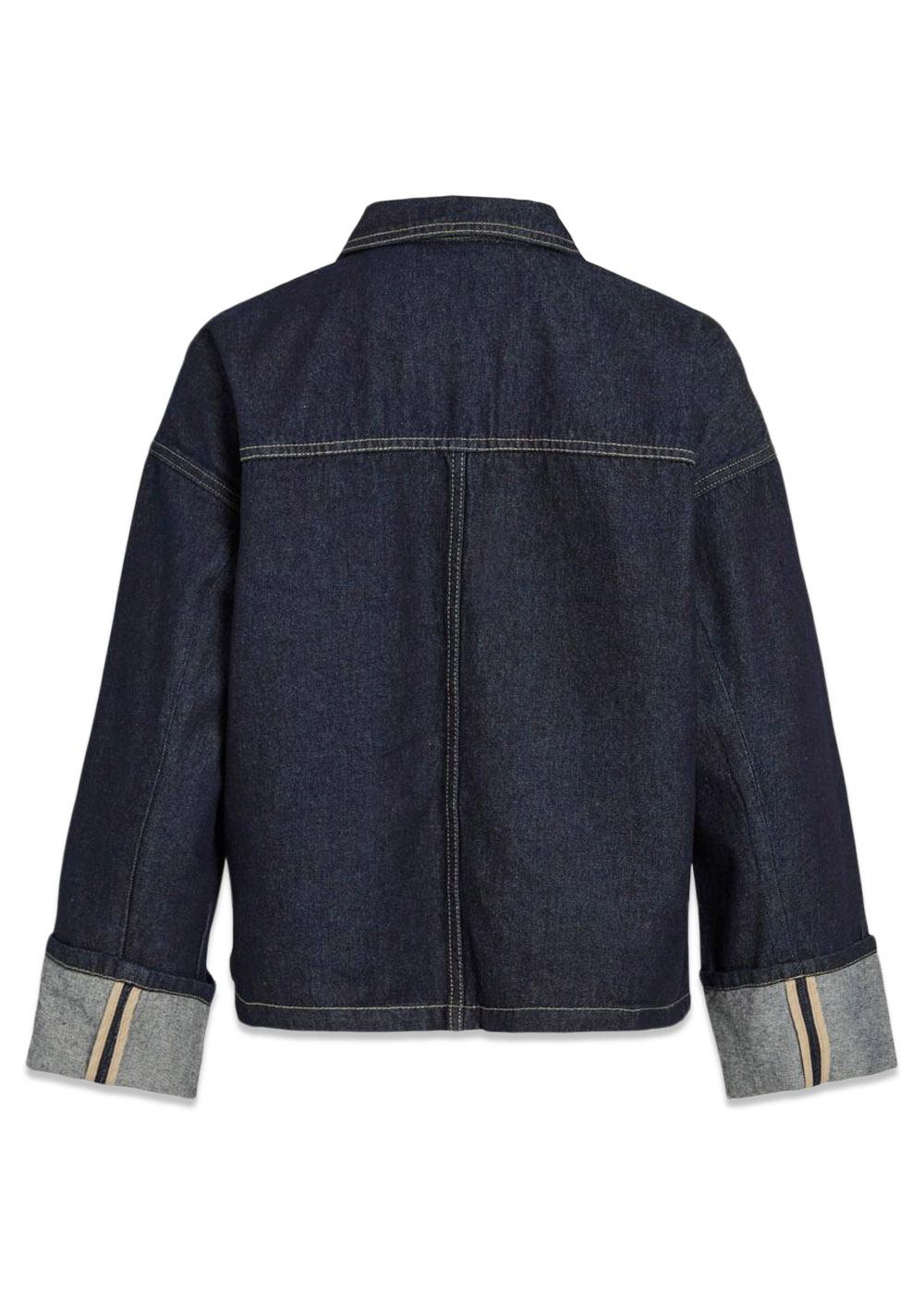Roumartine ls denim jacket - Dark Denim Blue-Shirts-ROUGE EDIT-Butler Loftet