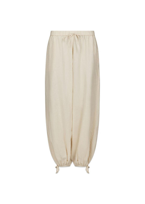 Roxane Balloon Linen Pants - Sand-Pants-Neo Noir-Butler Loftet