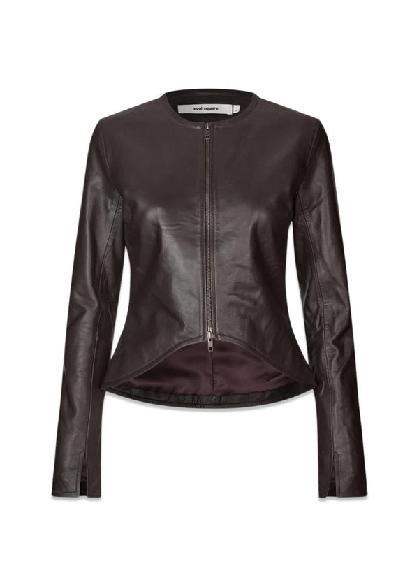 Roy Leather Blouse - Late Torte-Blouses-Oval Square-Butler Loftet