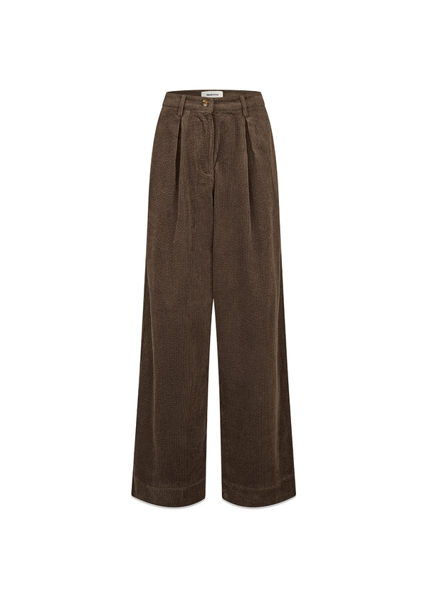 Roycemd pants - Seal Brown-Pants-Modström-Butler Loftet