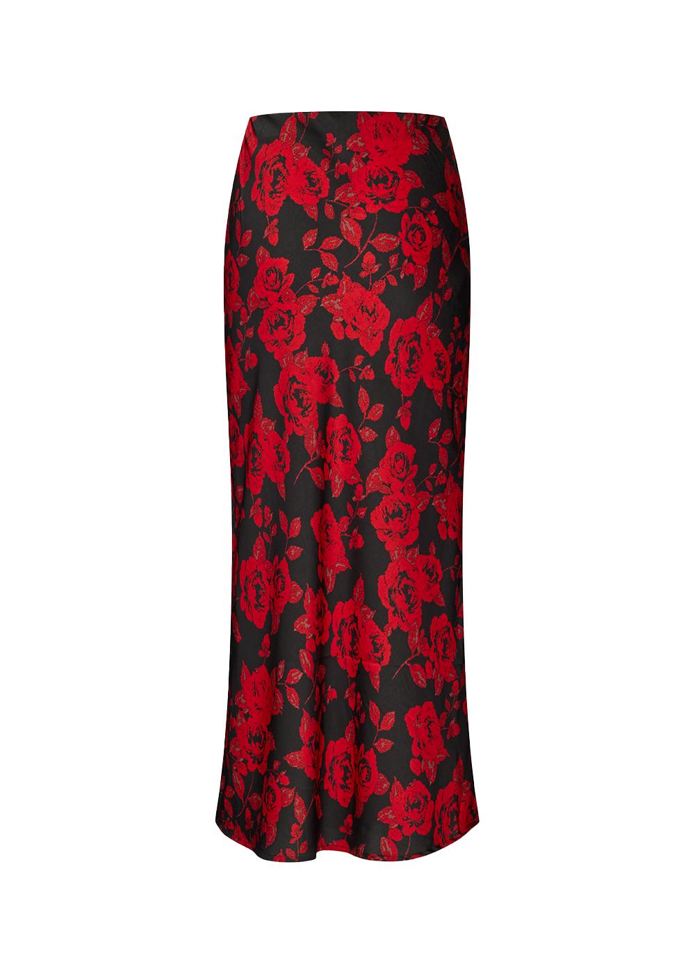 Ruthiemd print skirt - Racing Rose-Skirts-Modström-Butler Loftet