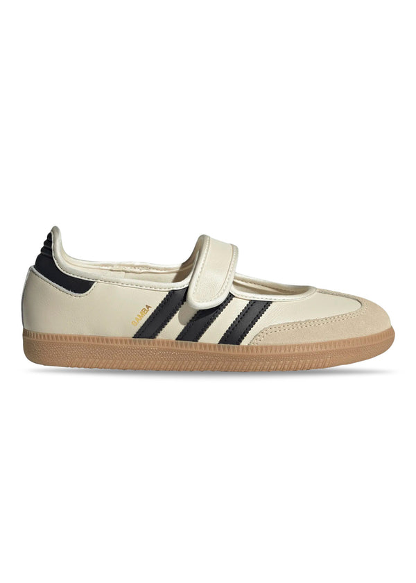 SAMBA JANE - Crew white / Gum / Core black-Shoes-Adidas Originals-Butler Loftet