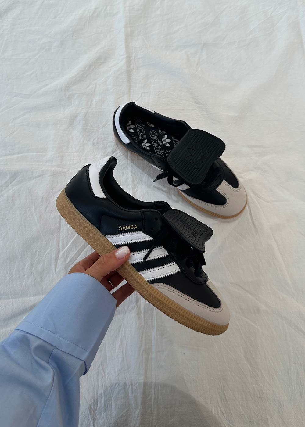 SAMBA LT - Core Black-Shoes-Adidas Originals-Butler Loftet