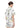 SCALLOPED SHORT SLEEVE SHIRT - Wild Flowers Embroidery-Shirts-Stine Goya-Butler Loftet