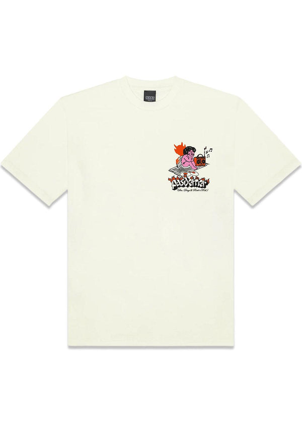SEX, DRUGS TEE - Cream-T-shirts-Pas de Mer-Butler Loftet