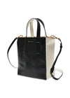 Marnis SHOPPING BAG - Black/Limestone. Køb designertasker||skuldertasker her.