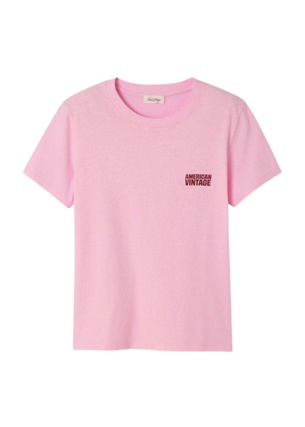 SHORT-SLEEVES T-SHIRT - Bonbon/Candy-T-shirts-American Vintage-Butler Loftet