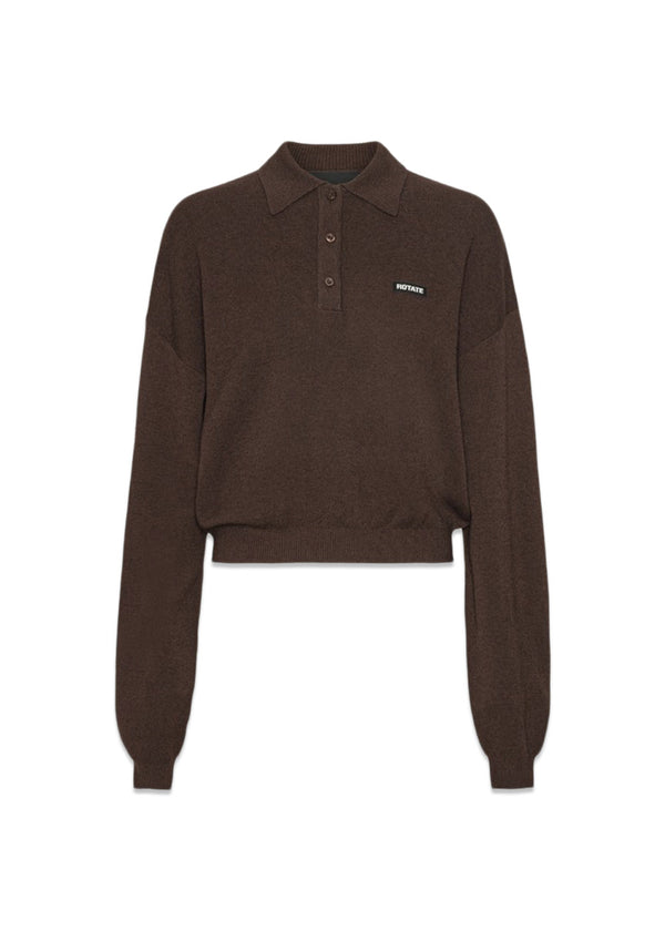 SLINKY KNIT POLO - Molé-Knitwear-Rotate-Butler Loftet