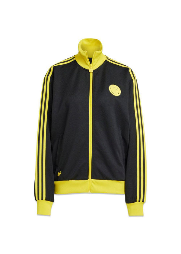 SMILEY TRACKTOP - Black