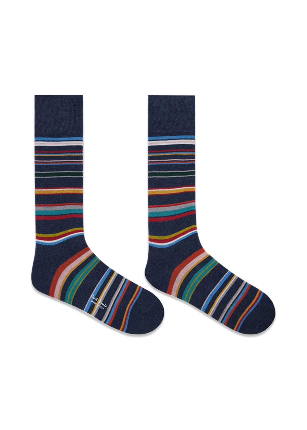 SOCK MARTIN SIG - Navy-Socks/stockings-Paul Smith - Mainline-Butler Loftet