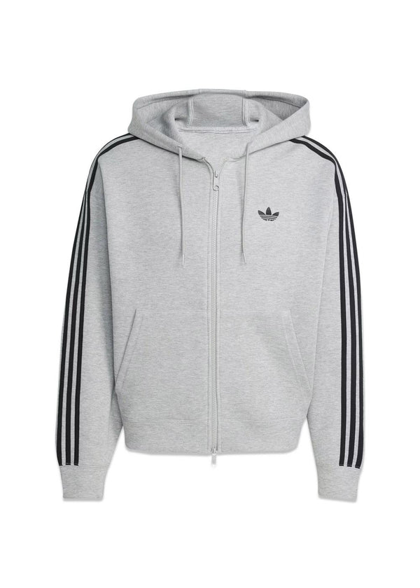 SPACER HOODIE - Medium Grey Heather-Sweatshirts-Adidas Originals-Butler Loftet