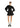 SUITING FLARED MINI DRESS - Black-Dress-Rotate-Butler Loftet