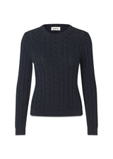 Sabremd o-neck - Navy Sky-Knitwear-Modström-Butler Loftet