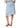 Saffron Asymmetric Mesh Skirt - Light Blue-Skirts-Neo Noir-Butler Loftet