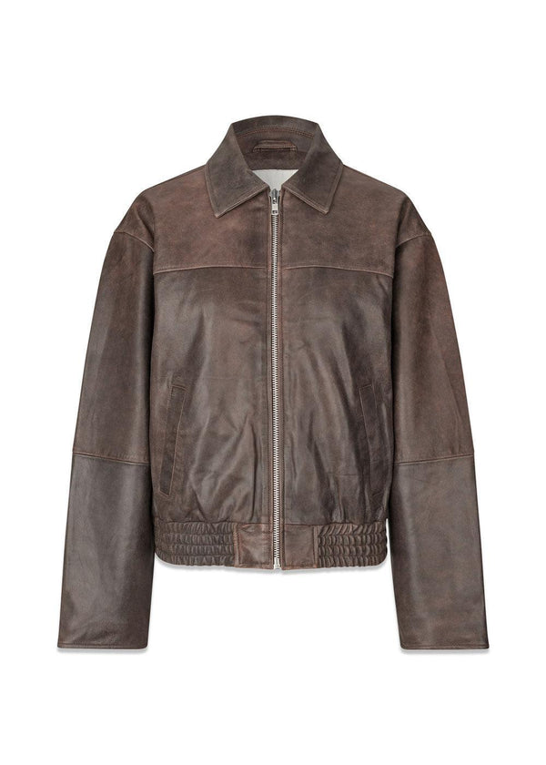 Salmonmd jacket - Brown-Outerwear-Modström-Butler Loftet