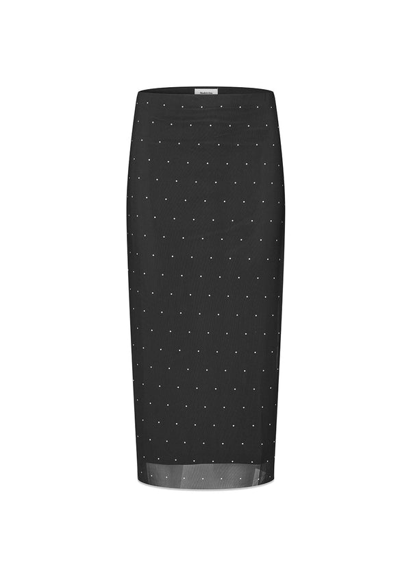 Samalamd print skirt - Black Dot-Skirts-Modström-Butler Loftet