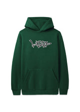 Scratch Applique Pullover Hoodie - Pine