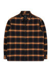 Sebastian Shirt LS - Black/Brown