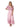 Serna Flower Print Dress - Light Pink-Dress-Neo Noir-Butler Loftet
