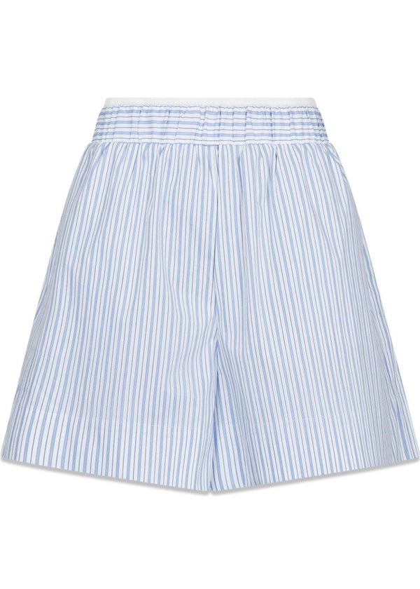 Shady Stripe Shorts - Light Blue