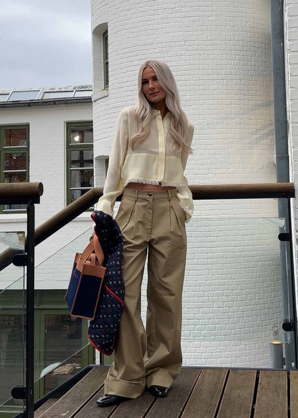 Shania - Sheer Fringes - Lemon Icing-Shirts-DAY Birger et Mikkelsen-Butler Loftet