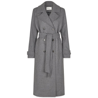 ShayMD coat - Dark Grey Melange-Outerwear-Modström-Butler Loftet