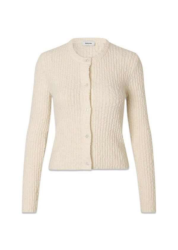 Shelleymd cardigan - Vanilla Cream-Knitwear-Modström-Butler Loftet