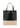 Shopping Bag - Black/Beige