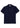 Short Sleeved Ribbed Collar Polo Shirt - Navy