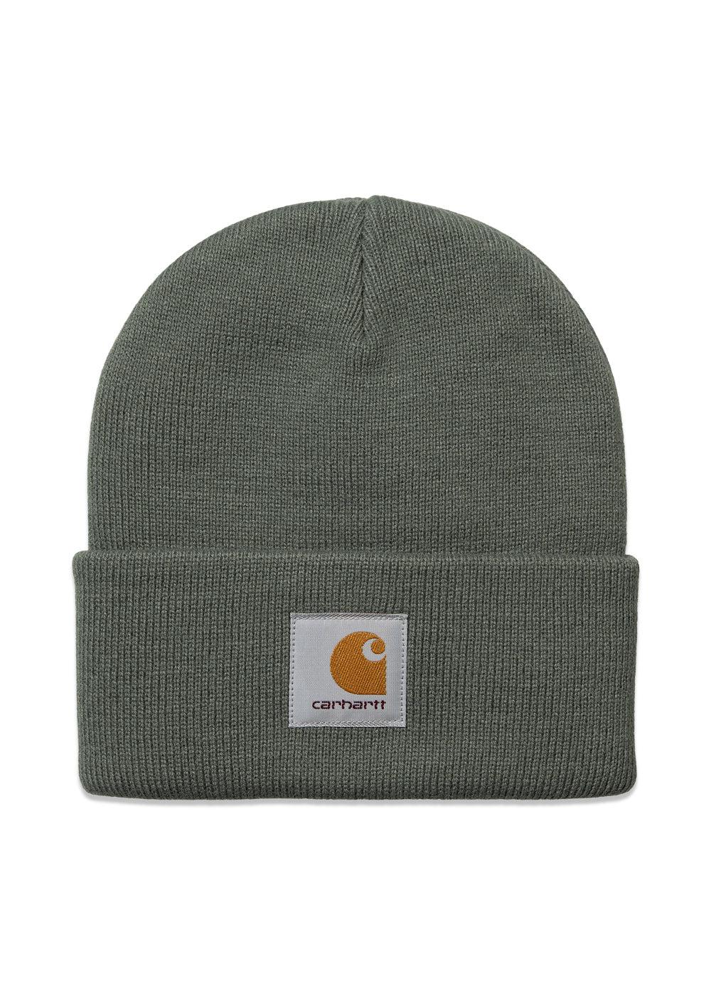 Carhartt WIP's Short Watch Hat - Smoke Green. Køb huer her.