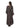 Silfi Crepe Dress - Dark Brown-Dress-Neo Noir-Butler Loftet
